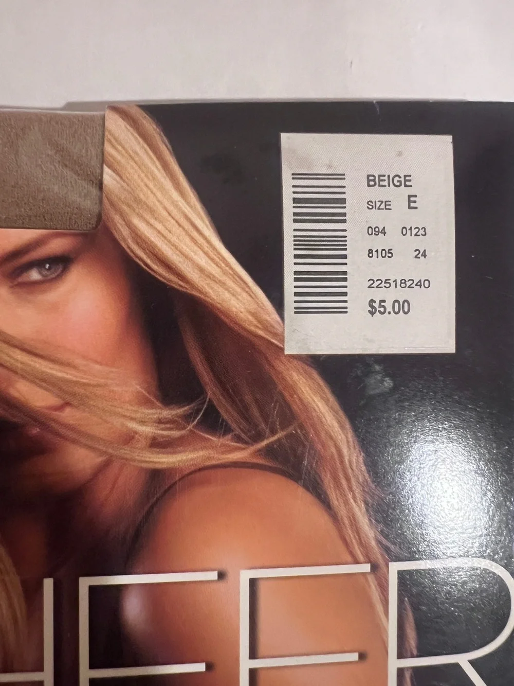 Daysheer Avenue Body Beige Sheer Pantyhose Stockings Hosiery Size E Bundle of 2